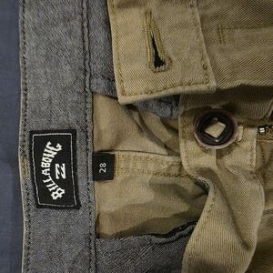 Billabong Olive and Charcoal Pants